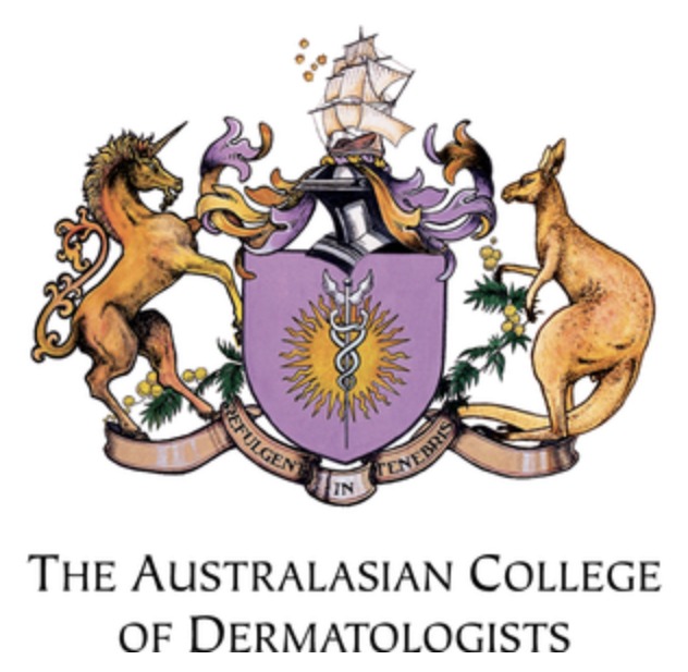 Coat of arms of The Australasian College of Dermatologists